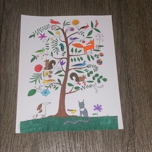 Crayola colored page